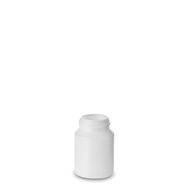 100 ml Kunststoffdosen HDPE natur RD 40 rund