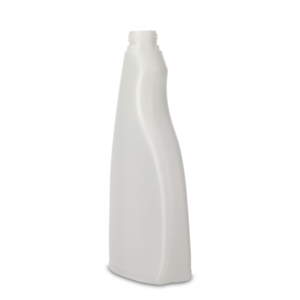 500ml Sprühflasche - HDPE - natur - Gew. 28/410 mit Rückstellsicherung