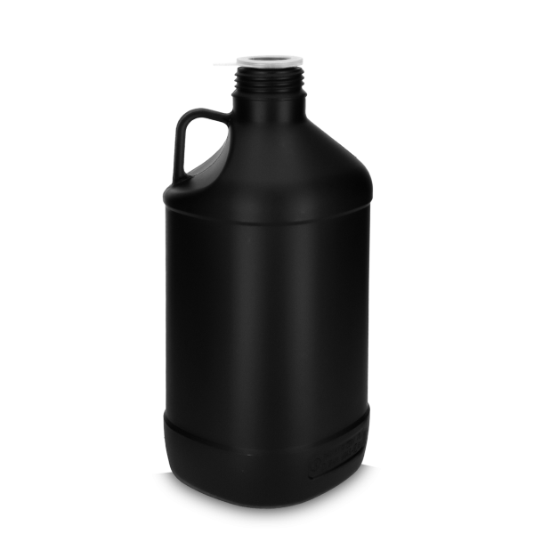 2500 ml UN-Flasche HDPE schwarz RD 45 rund