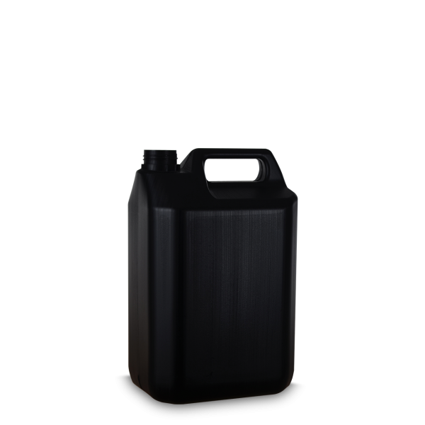 5 Liter Kanisterflasche - schwarz - OV 40 Gewinde