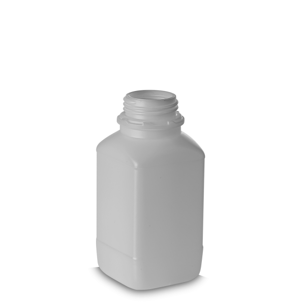 750 ml UN-Flasche HDPE natur OV 54 eckig