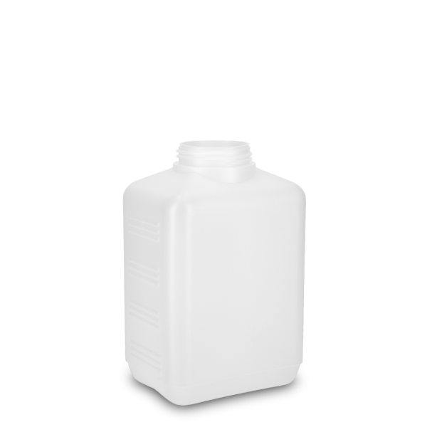 1500 ml Vierkantflasche HDPE RD 60 eckig