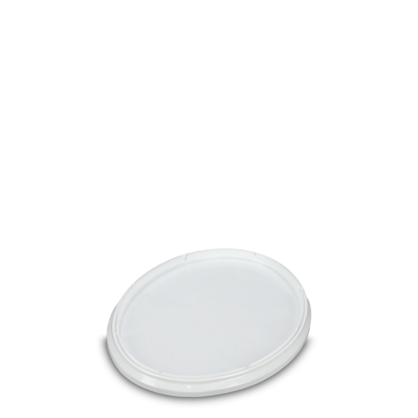 Deckel für 5,5 Liter Eimer - PP - weiß - oval