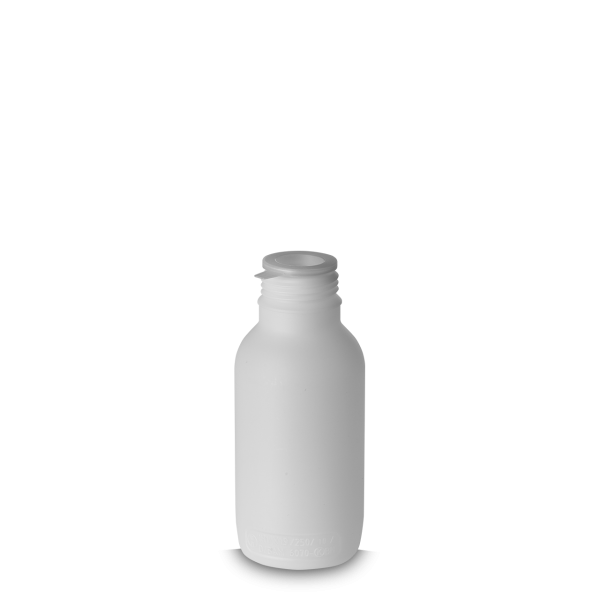 500 ml UN-Flasche HDPE natur OV 45 rund