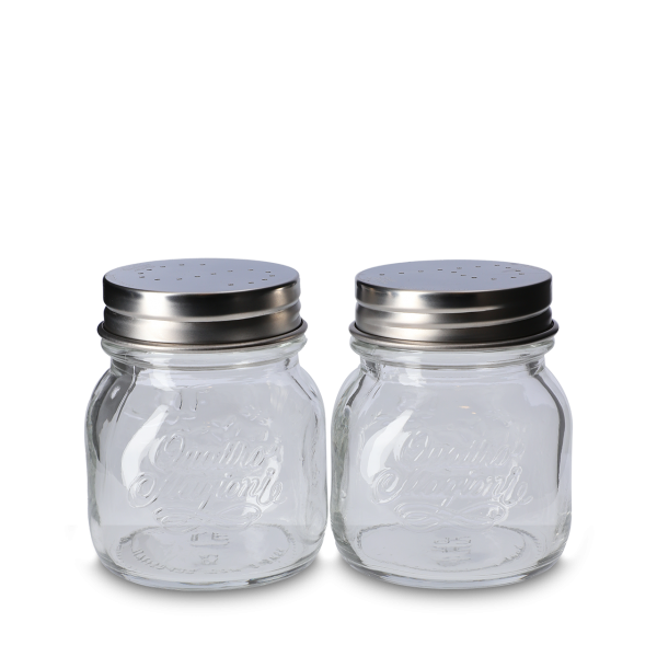 150 ml - Salz- &amp; Pfefferstreuer - Glas - 2er Set