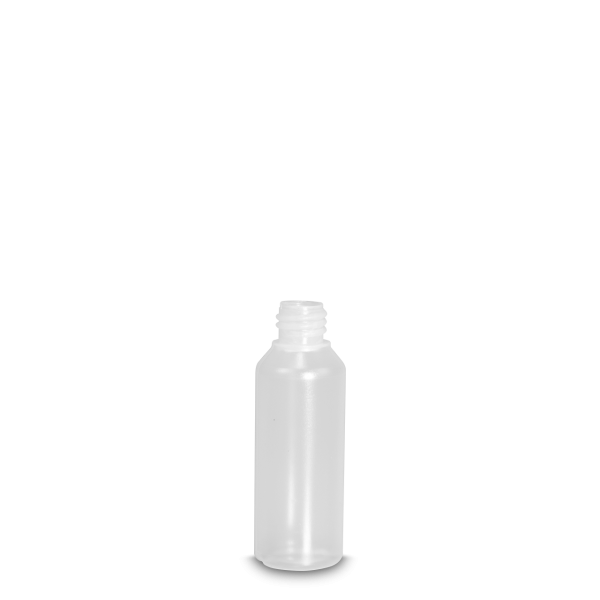 100 ml Rundflasche LDPE natur RD 18 zylindrisch