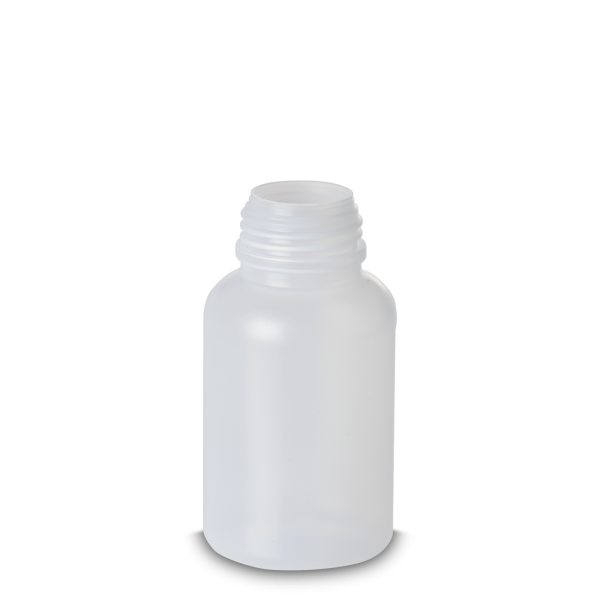 500 ml Laborflasche LDPE natur RD 50 rund