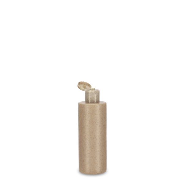 50 ml Rundflasche - Weizenstroh - inkl. Klappscharnierverschluss - Gew. 18/410