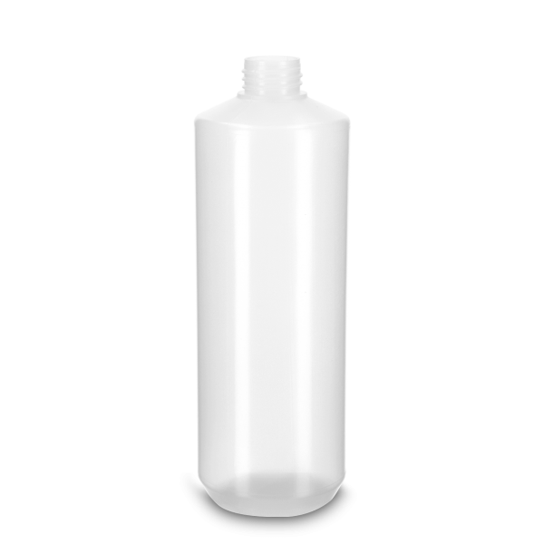 1000 ml Rundflasche LDPE natur RD 32 zylindrisch