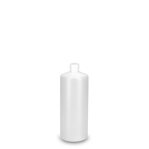 200 ml Rundflasche HDPE natur RD 18 zylindrisch