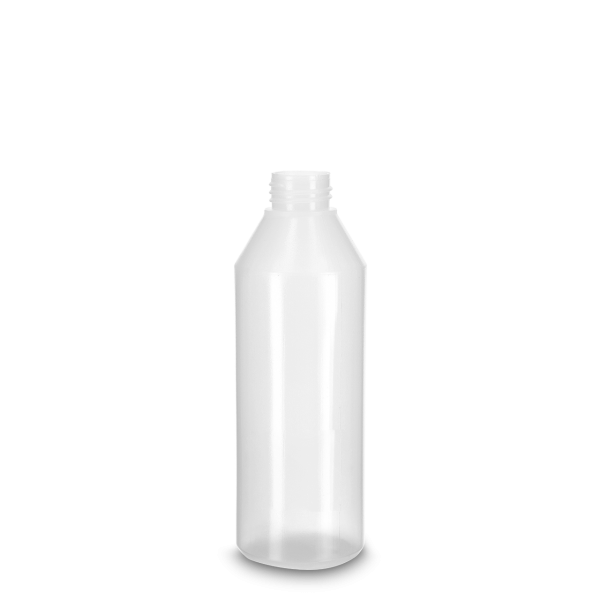 500 ml Rundflasche LDPE natur RD 32 zylindrisch