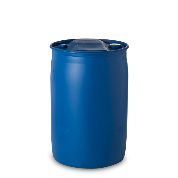120 Liter Spundfass HDPE blau rund