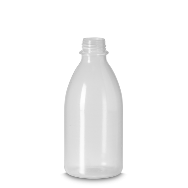 1000 ml Laborflasche LDPE natur RD 28 rund
